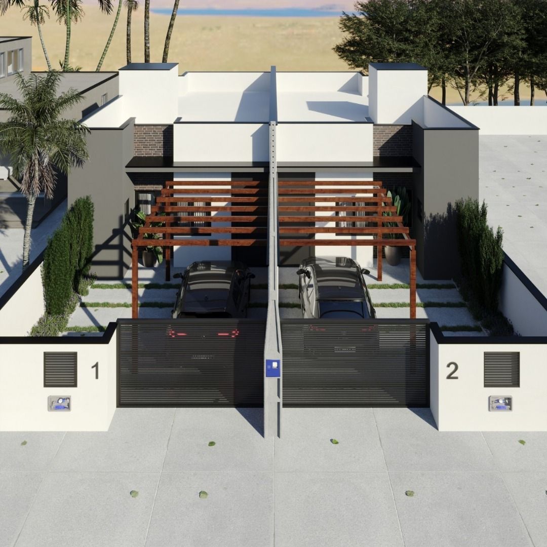 Casa à venda com 3 quartos, 80.00m² - Nereu Ramos,Jaraguá do Sul