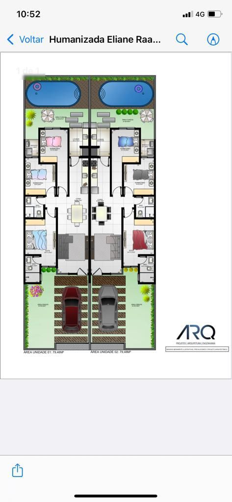 Casa à venda com 3 quartos, 80.00m² - Nereu Ramos,Jaraguá do Sul